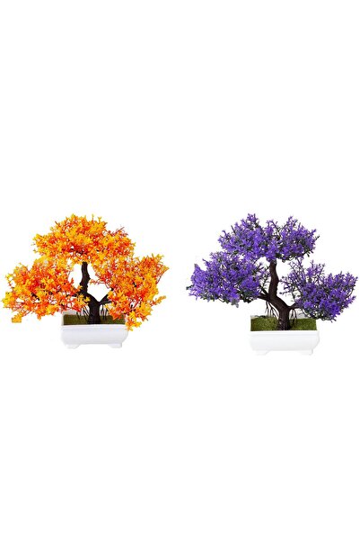 Generic Brand Plantă artificială tip bonsai, bonsai artificial, bonsai realis...