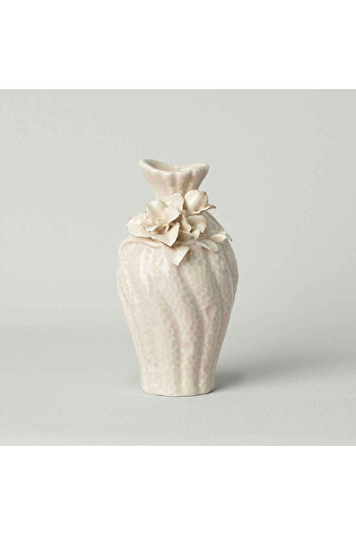 Linens Bouquet 11x10x20 cm Vazo Bej-Gold