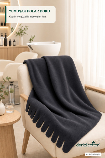 denizlicotton Polar Shawl 1st Quality Special Cut Fringes Beauty Center, Hairdresser, Cafe, Restaurant, Gift Shawl