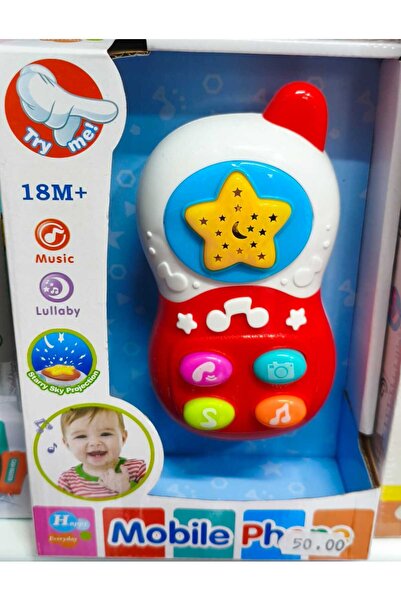 Generic Brand Telefon Muzical Interactiv pentru Bebeluși, Proiector Stele, Câ...