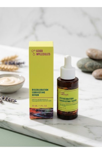 Good Molecules Discoloration Correcting Serum 30ml – Facial Serum for Dark Spots, Uneven Skin Tone and Hyperpigmentation