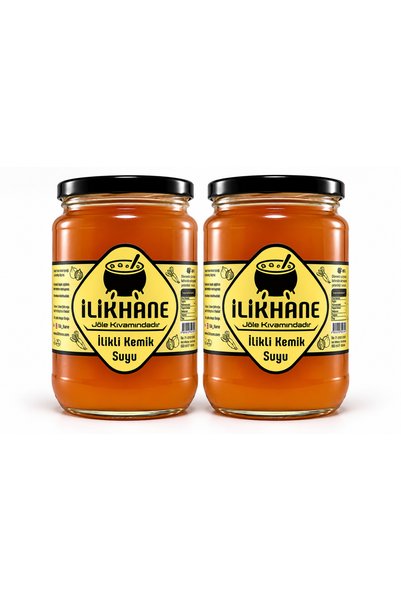 İLİKHANE İlikli Kemik Suyu 2'li Paket Avantajlı Set (660 ML)