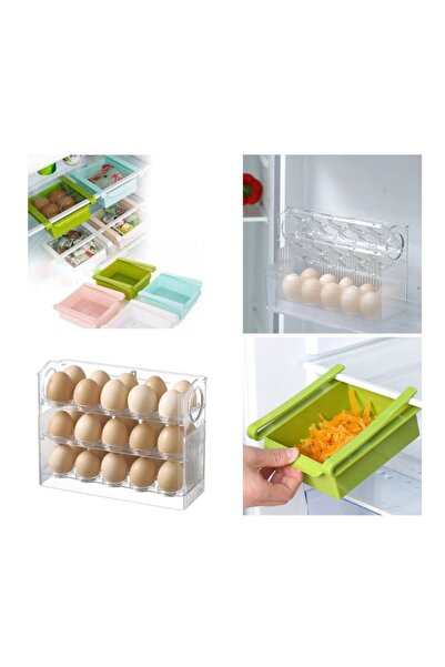 OEM Cutie de depozitare pentru 30 de ouă pentru ușa frigiderului + 2 x cutii ...