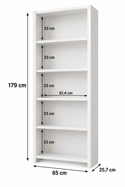 DUYAMO MİRA 5 Raflı Kitaplık