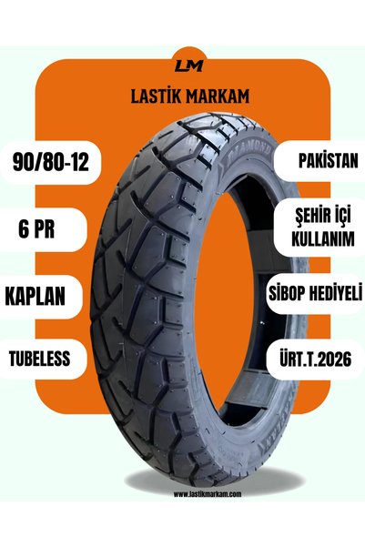 DIAMOND 90/80-12 I TUBELESS I 2026 I 4 MEVSİM I 6PR I
