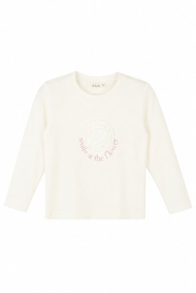 nk kids Girl's Rose Patterned Bodysuit
