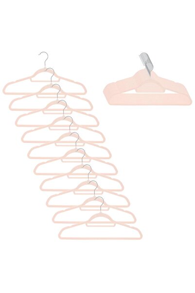 MyOfficeShop Set de 20 de umerașe de catifea pentru haine cu cârlig rotativ, ...
