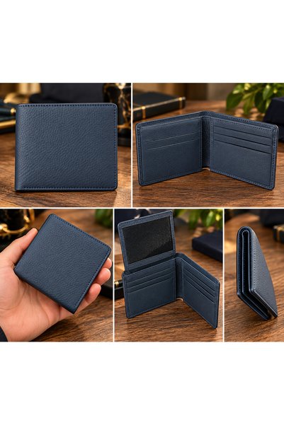 Yurtsever Unisex Genuine Leather Wallet – Suitable for Women and Men for Daily Use, Stylish, Modern, and Convenient Design