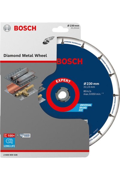 Bosch 230*22,3 Mm Elmas Metal Kesme Diski - 2608900536 - PH