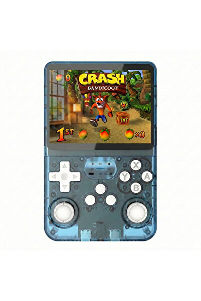 DATA FROG R36S 64GB преносима ретро конзола с игри, четириядрен Cortex-A53 1....