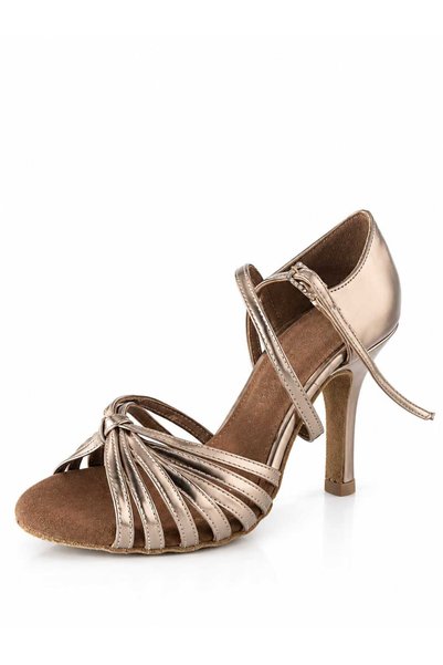 TT DANCE SHOES Ambrossia Shiny Bronz Latin Dance