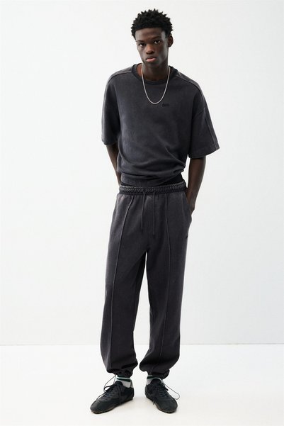 Pull & Bear Yıkama efektli jogger pantolon