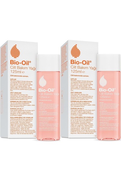 Bio-Oil زيت العناية بالبشرة لمنع تكون التشققات 125 مل (تركيبة جديدة) (مجموعة من قطعتين)