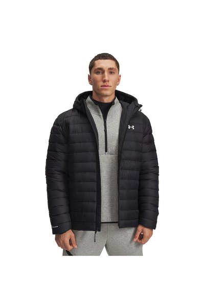 Under Armour Sportswear Insulated Erkek Siyah Kapüşonlu Mont