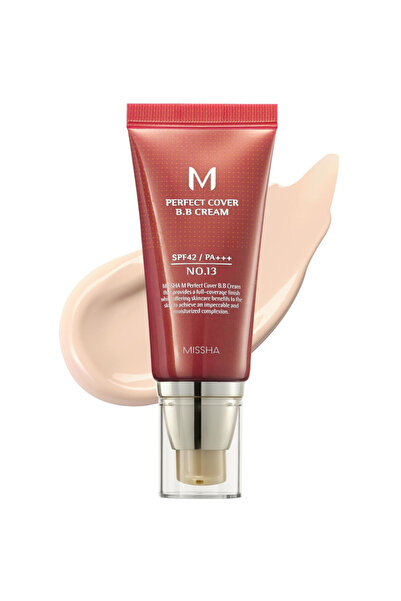 Missha M Perfect Cover BB Cream nuanța Bright Beige Nr. 13 - 50 ml