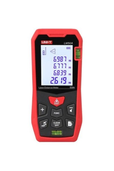 Caftra Unit LM50A Dijital Lazer Metre Ölçüm Cihazı 50 Metre