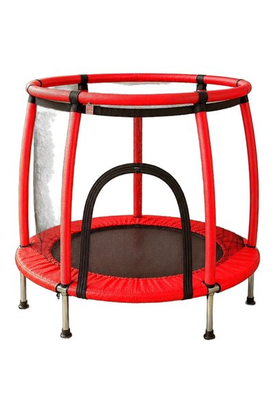 Generic Brand 120cm Kids Jumping Trampoline with Protective Net - Indoor and ...