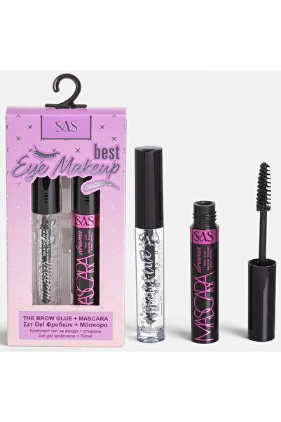 DD SHOP Rimel sprancene set adeziv-rimel - Cosmetice Produse Ingrijire