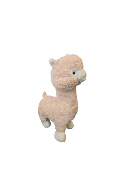 Generic Brand Jucărie de pluș Lamă, culoare Crem, material Moale și pufos, id...