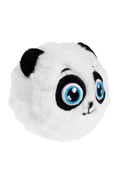 OEM Minge Pufoasă Panda cu Urechi 3D, Ø8 cm, Jucărie Moale și Plăcută la Atin...