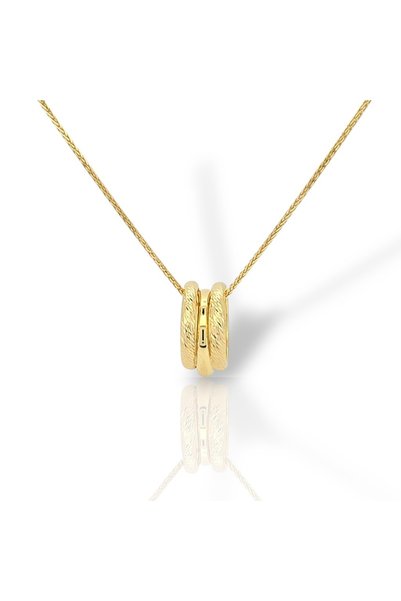 Mentzos Exclusive Silver Κολιέ από επιχρυσωμένο ασήμι 925 °   ασημί (κωδικός ...