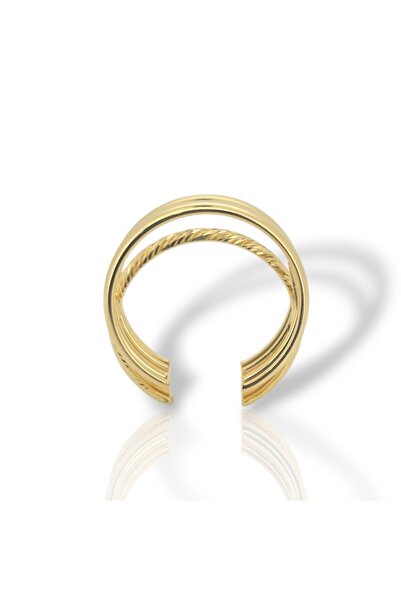 Mentzos Exclusive Silver Δαχτυλίδι από επιχρυσωμένο ασήμι 925 °   ασημί (κωδι...