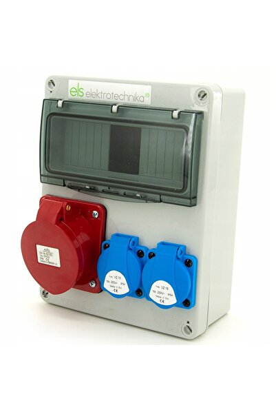 ELS Elektrotechnika DOZATOR DE CONECTARE 32A/4 + 2*230V + DLEWIK nefinisat, c...