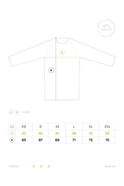 Mantovani MANTO Rashguard cu mânecă lungă VARSITY negru mărime XL
