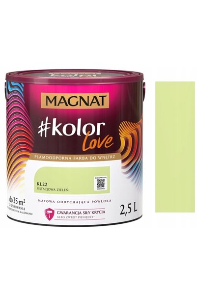 MAGNAT FARBA # KOLORLOVE VERDE FISTIC KL22 2.5