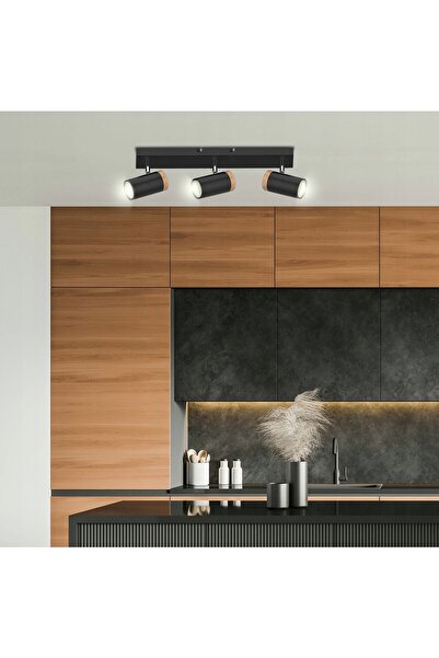 Candellux Spot dreptunghiular negru