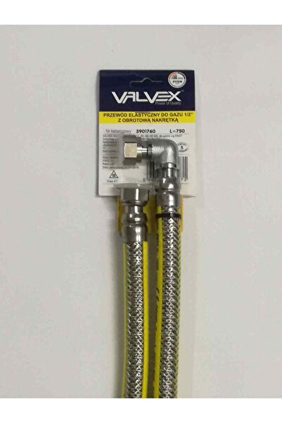 VALVEX Furtun de gaz 75 cu cot 750