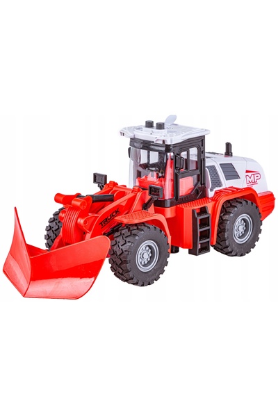 DK Tractor de jucărie cu plug de zăpadă, mașină de deszăpezire, efecte lumino...