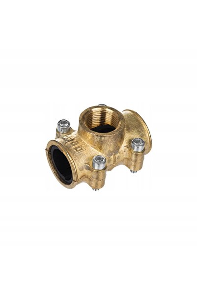 GEBO NB racord de reparație din alamă 18mm cu ramură 1/2''GW