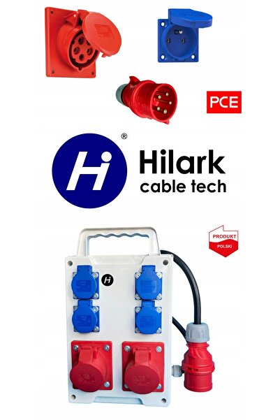 Hilark Unitate de distribuție a energiei, portabilă, conectată, 2x32A, 4x230V...