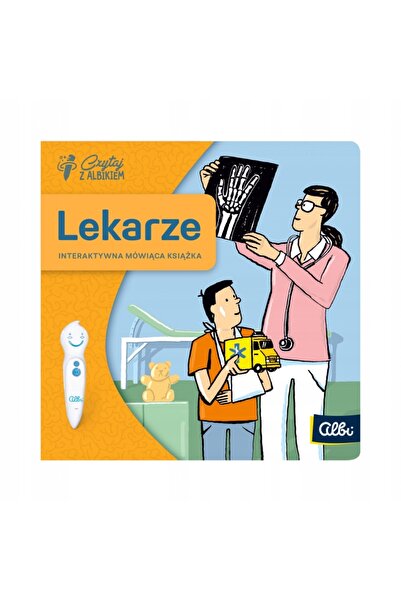 NO BRAND Citește cu Albiki. Medici. Carte interactivă vorbitoare Lucrare cole...