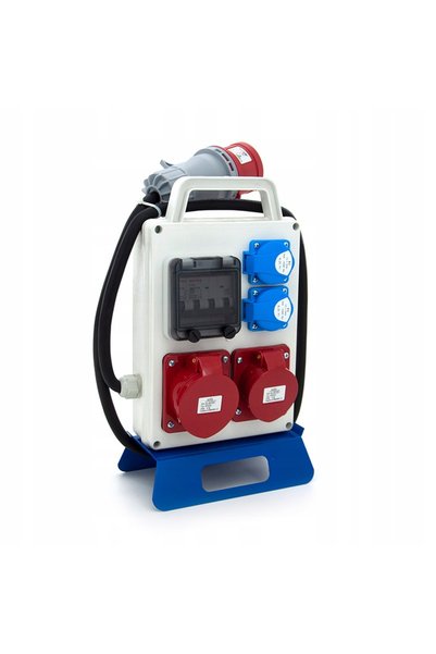 ELS Elektrotechnika Cutie de distribuție portabilă 32A/5 16A/5*C 2xGS*C + 2m ...