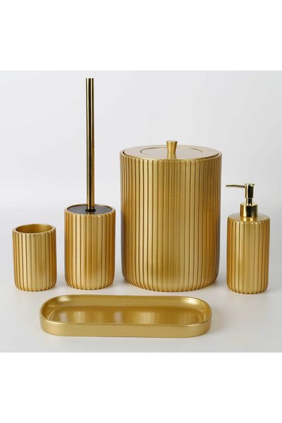 Selim Aura Bathroom Set Gold