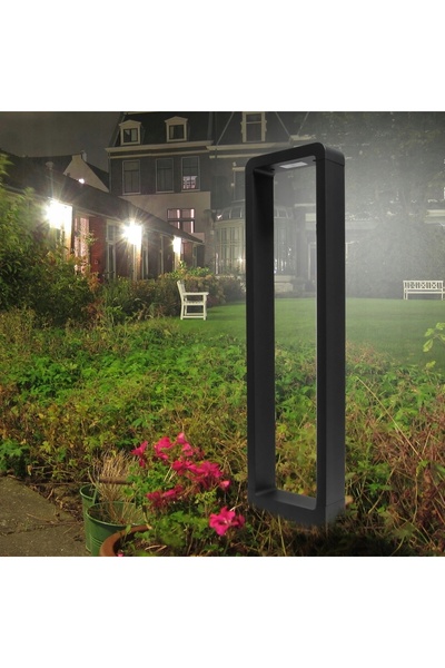 MasterLED Lampă LED de exterior RIO 7W 50CM, tip stâlp, de podea, antracit