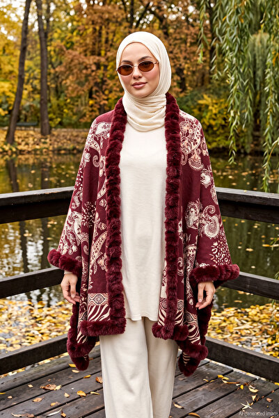 REMSA Ponchos - Burgundy - Poncho