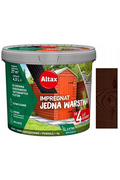 Altax Imprumantă pentru lemn de grădină, bronz, 4.5L