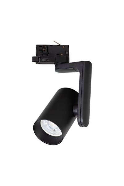 NO BRAND Spot LED pe șină trifazat GU10, negru, pentru iluminat magazin, gale...