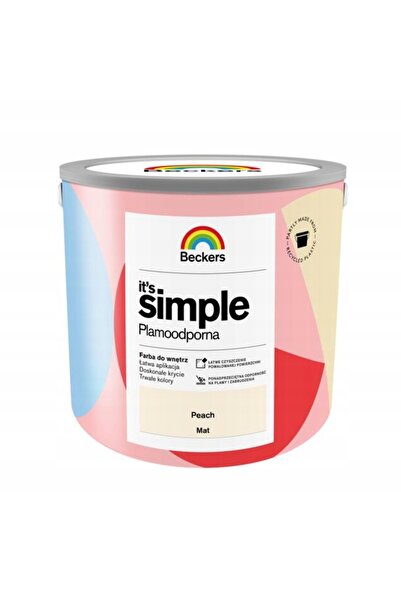 Beckers Designer Colours BECKERS IT`S SIMPLE Vopsea PLAMOODPORNA pentru pereț...