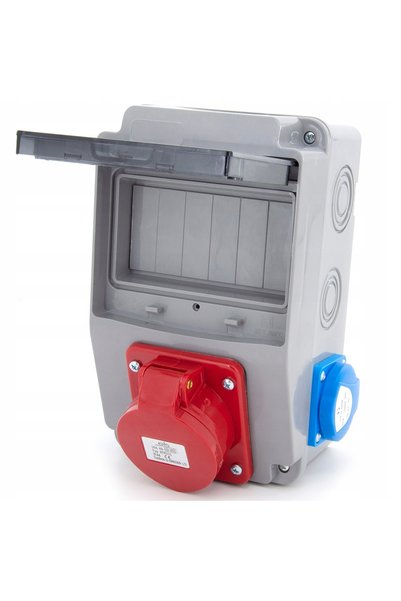 ELS Elektrotechnika ERBETKA GARDEN DISTRIBUTOR PRIZĂ ÎNCASTRATĂ 16A/4P 2*GS 2...