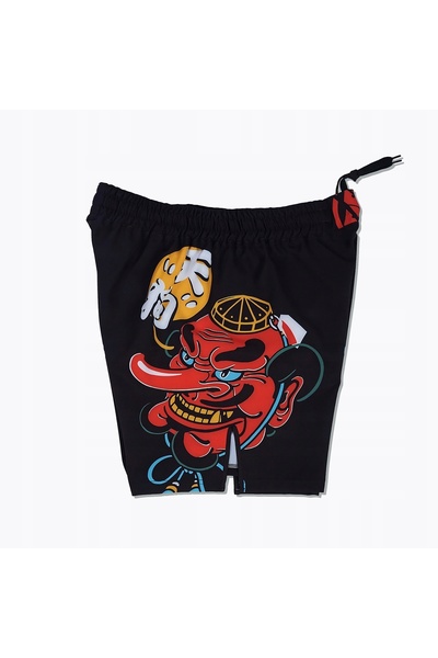 Mantovani Pantaloni scurți MANTO pentru antrenament MMA, model TENGU, negri, ...