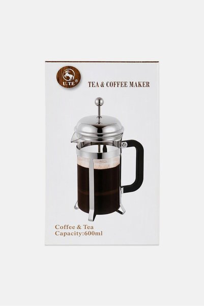 Cuisinart French Press Coffee And Tea Maker 600 ml, Transparent