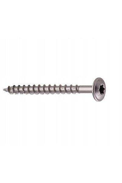 Spax Șurub de tâmplărie pentru lemn 8x100mm, cap bombat, oțel A2, 50 bucăți.