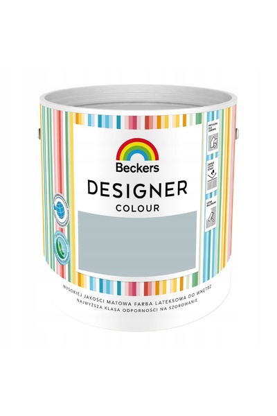 Beckers Designer Colours BECKERS DESIGNER CULOARE LATEXATĂ GRI CER 2.5L