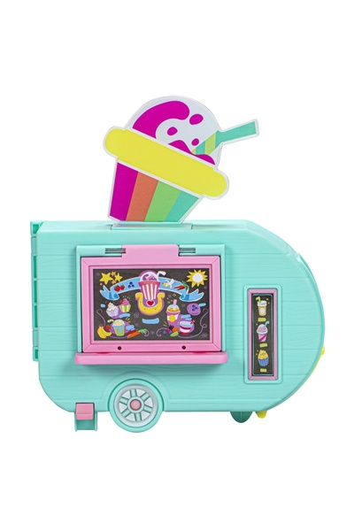 Hasbro Setul My Little Pony: camionul lui Sunny și Smoothie