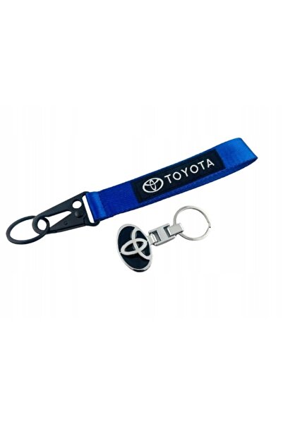 Toyota SET BRELOC METALIC + ȘNUR ALBASTRU