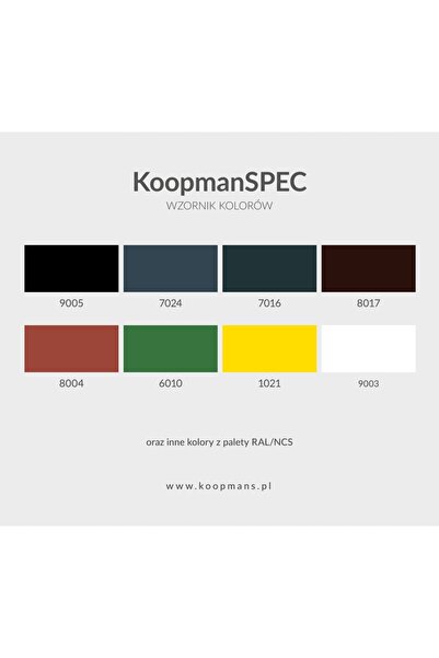 NO BRAND Koopmans KoopmanSPEC vopsea anticorozivă RAL 8017 maro ciocolatiu 750ml